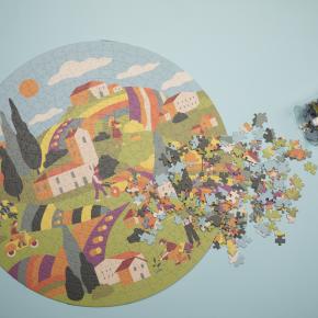 500pcs Round Puzzles